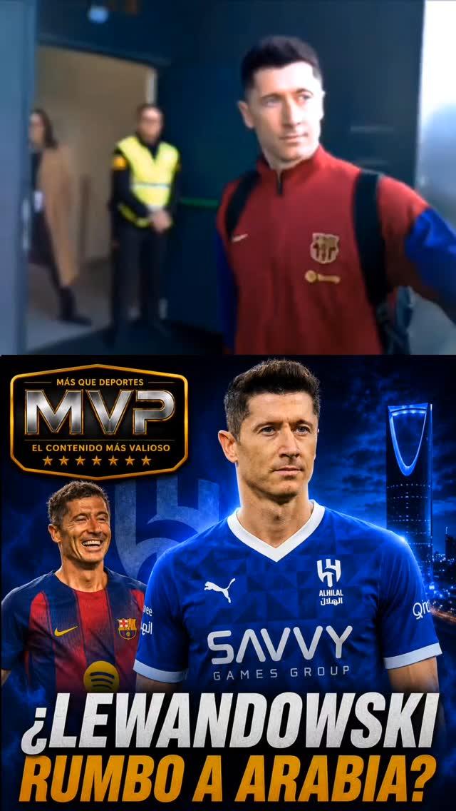 Robert Lewandowski cada vez está más cerca de salir del F…