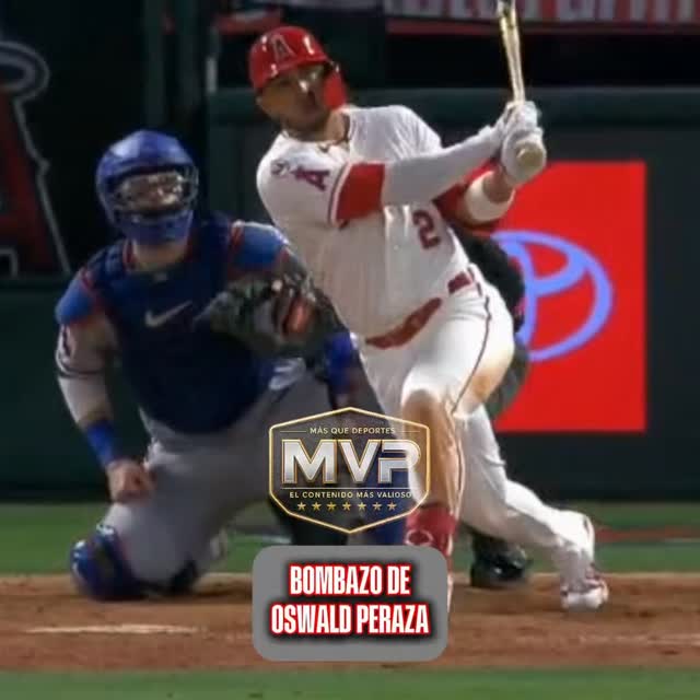 Oswald Peraza llega a 6 cuadrangulares en la temporada.