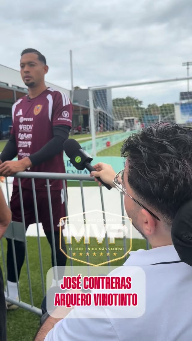 José Contreras atendió a los medios de comunicación, prev…