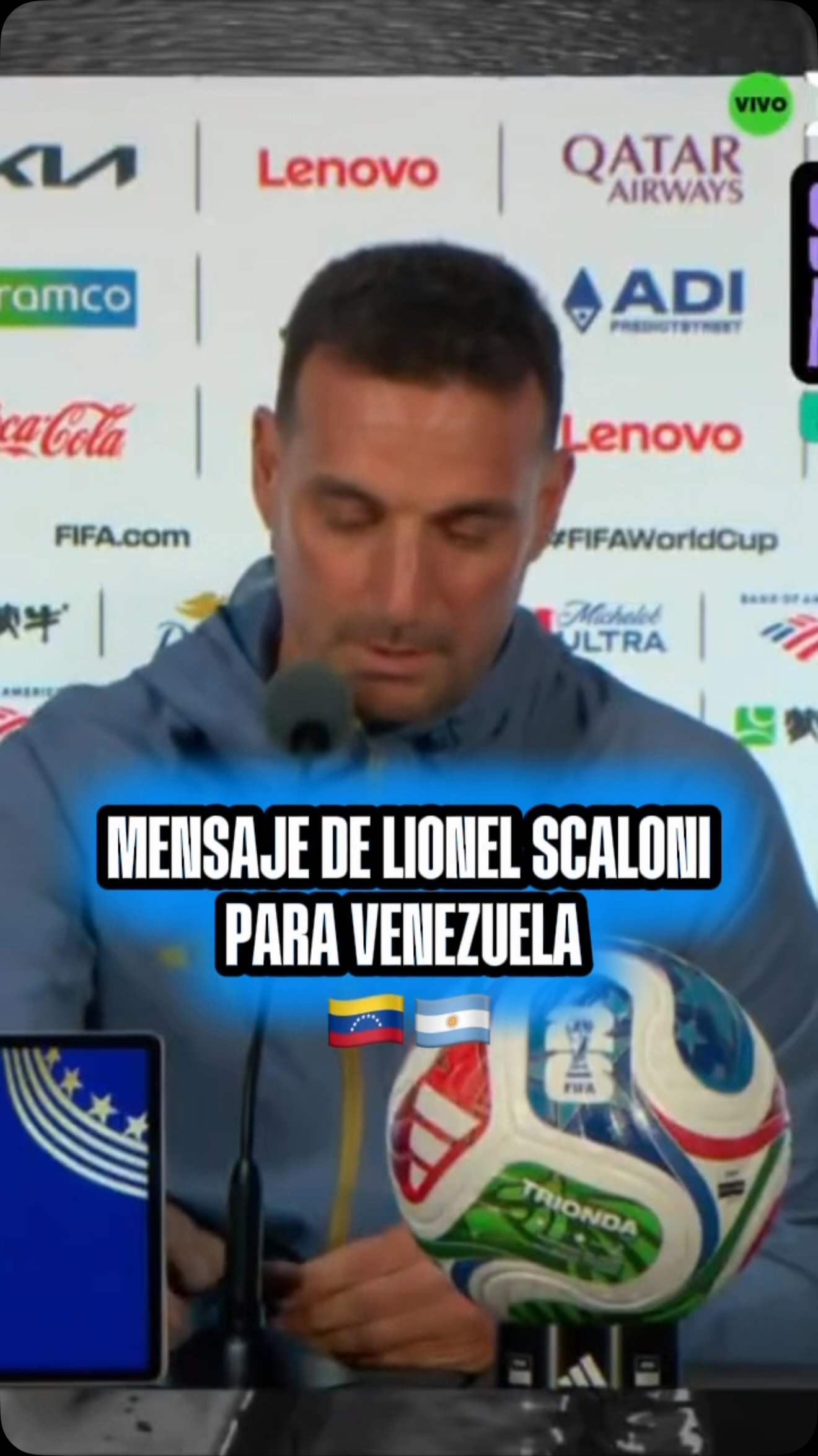 El técnico de la selección argentina, Lionel Scaloni, ded…