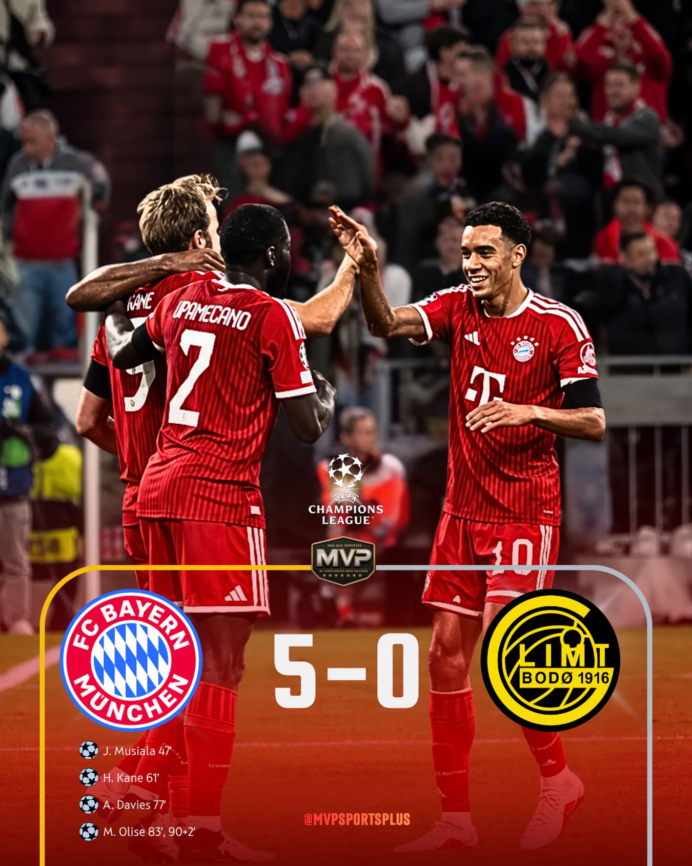 BAYERN APLASTA AL BODO